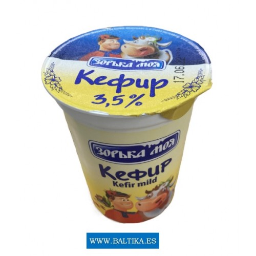 Кефир Зорька Моя 3,5%  500 гр